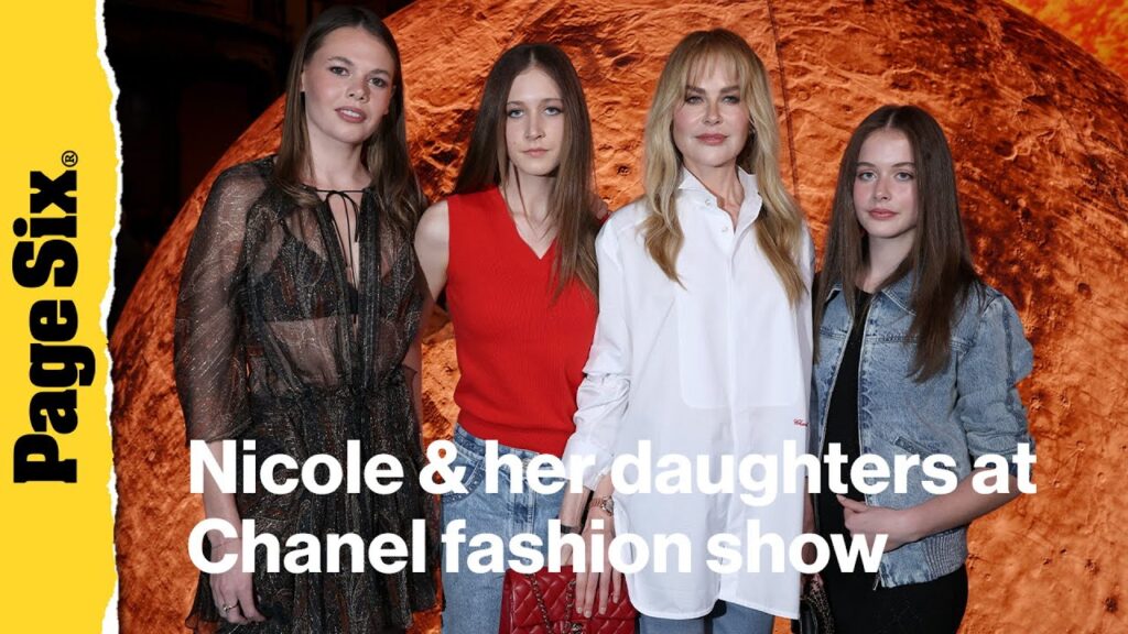 Nicole Kidman debuts breakup bangs, coordinates with daughters at Chanel fashion show Nicole Kidman debuts breakup bangs, coordinates with daughters at Chanel fashion show