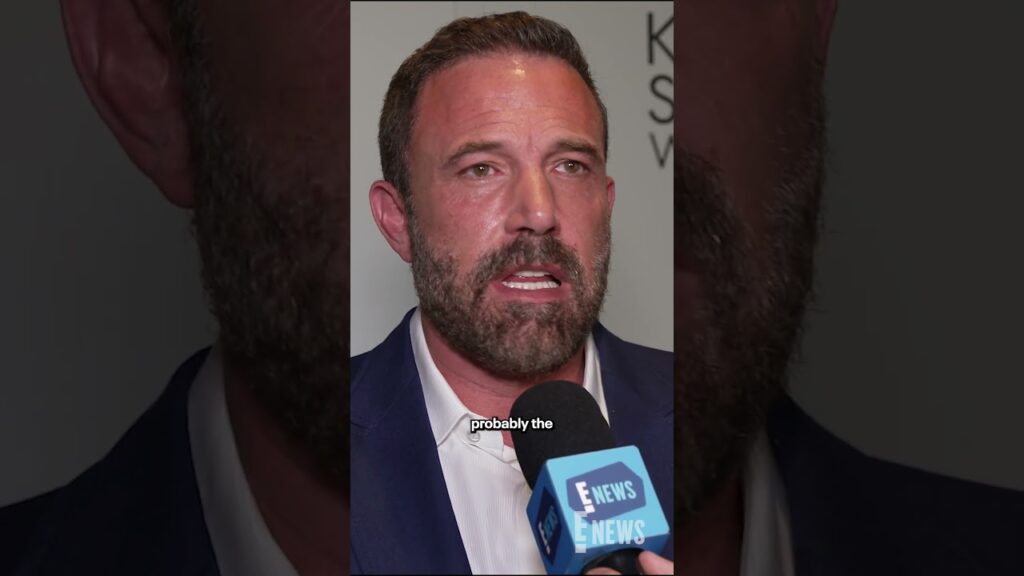 Ben Affleck is getting loud for Jennifer Lopez's performance in "Kiss of the Spider Woman."