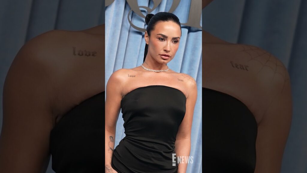 We'll be here all night rewatching Demi Lovato's arrival footage from Paris Fashion Week. ❤️‍🔥