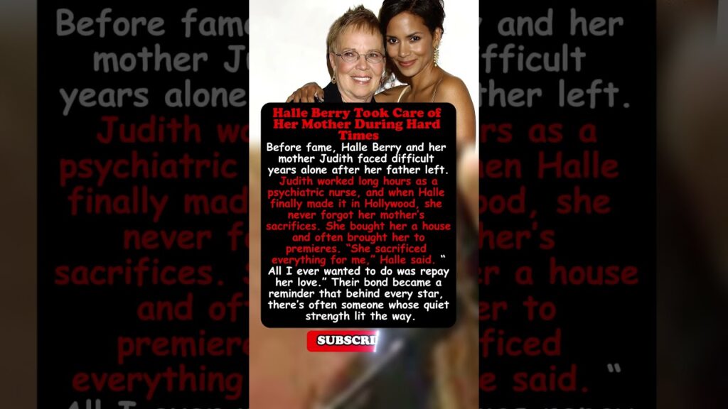 How Halle Berry Paid Back Her Mom's Love In The Sweetest Way