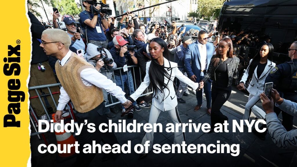 Diddy’s Daughters and One of His Sons Arrive at NYC Court Ahead of Sentencing Diddy’s Daughters and One of His Sons Arrive at NYC Court Ahead of Sentencing