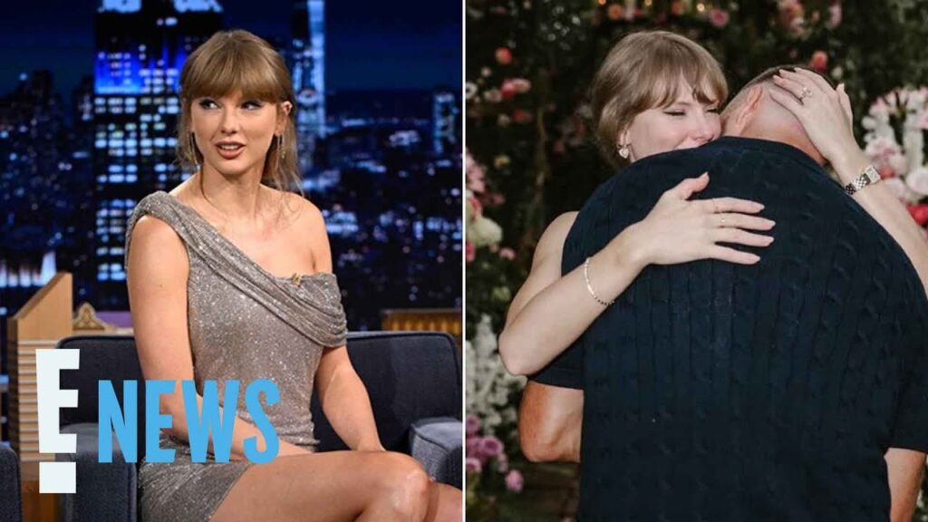 Taylor Swift Reveals What Fiancé Travis Kelce Said Before Proposal | E! News Taylor Swift Reveals What Fiancé Travis Kelce Said Before Proposal | E! News
