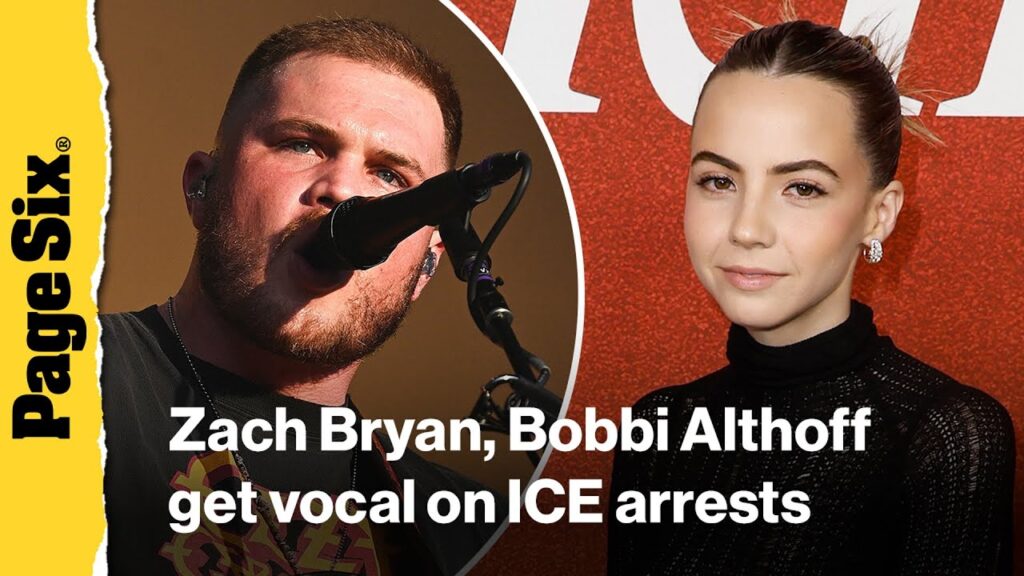 Singer Zach Bryan and podcaster Bobbi Althoff get vocal on ICE arrests Singer Zach Bryan and podcaster Bobbi Althoff get vocal on ICE arrests
