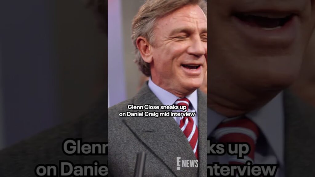 Daniel Craig and Glenn Close at "Wake Up Dead Man: A Knives Out Mystery"