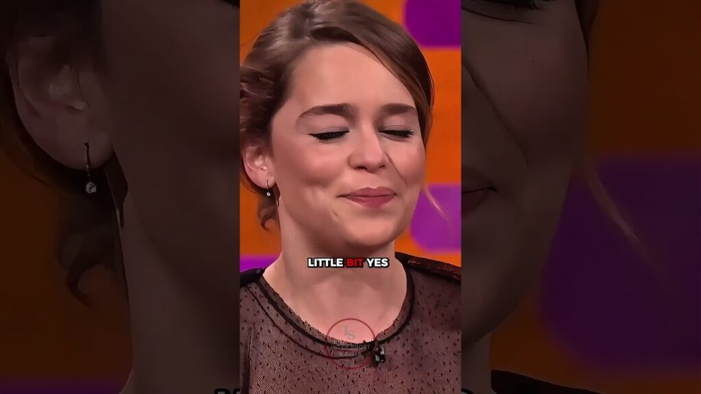 Finally, Emilia Clarke admitted that she watched with her parents… Finally, Emilia Clarke admitted that she watched with her parents...