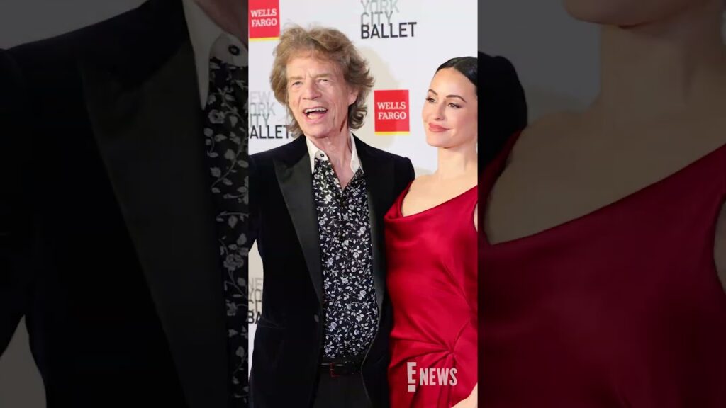 Mick Jagger and Melanie Hamrick are all smiles at the New York City Ballet's 2025 Fall Fashion Gala.