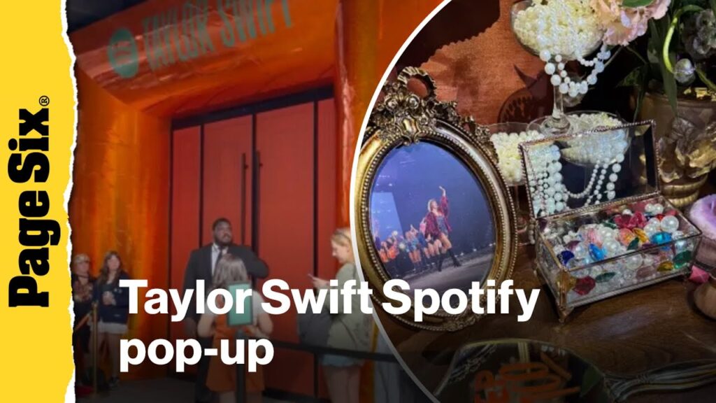 All the Easter eggs we saw at the Taylor Swift Spotify pop-up, from new lyrics to handwritten notes