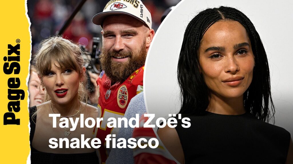 Taylor Swift spills Travis Kelce’s Greta Gerwig mix-up, reacts to Zoë Kravitz's snake fiasco