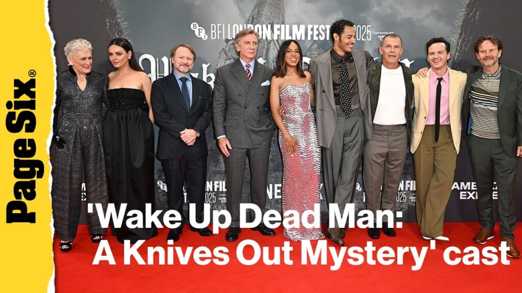 All the celebrities at the ‘Wake Up Dead Man: A Knives Out Mystery’ London premiere"