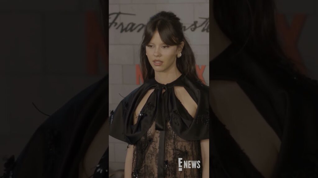 Mia Goth at "Frankenstein"