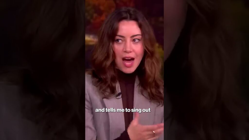Aubrey Plaza details being roommates with Patti LuPone #shorts Aubrey Plaza details being roommates with Patti LuPone #shorts