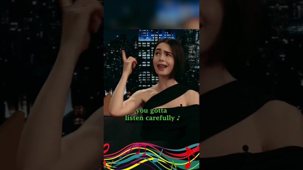 Lily Collins Lip Syncs Spice Girls 'Wannabe' on Jimmy Fallon 😭😂
