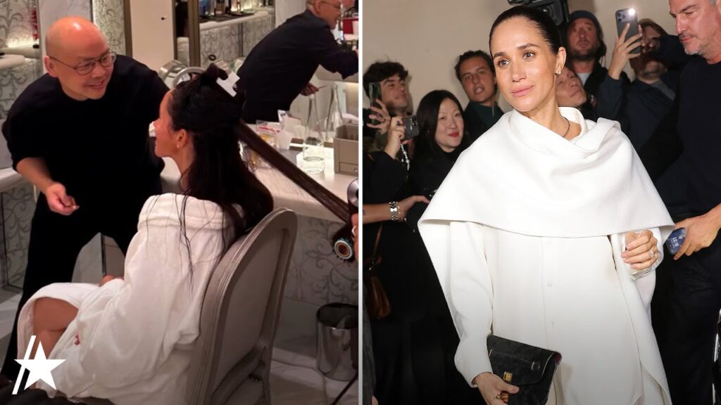 Meghan Markle Shares BTS Footage Of Paris Fashion Week Debut