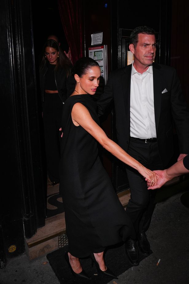 Meghan was in Paris for Fashion Week