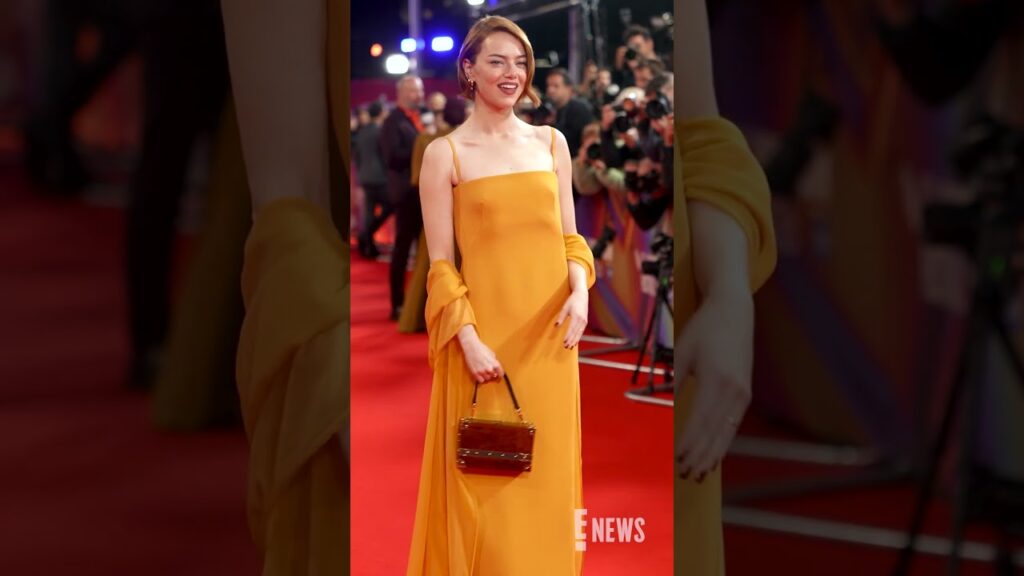 Emma Stone at "Bugonia" Headline Gala