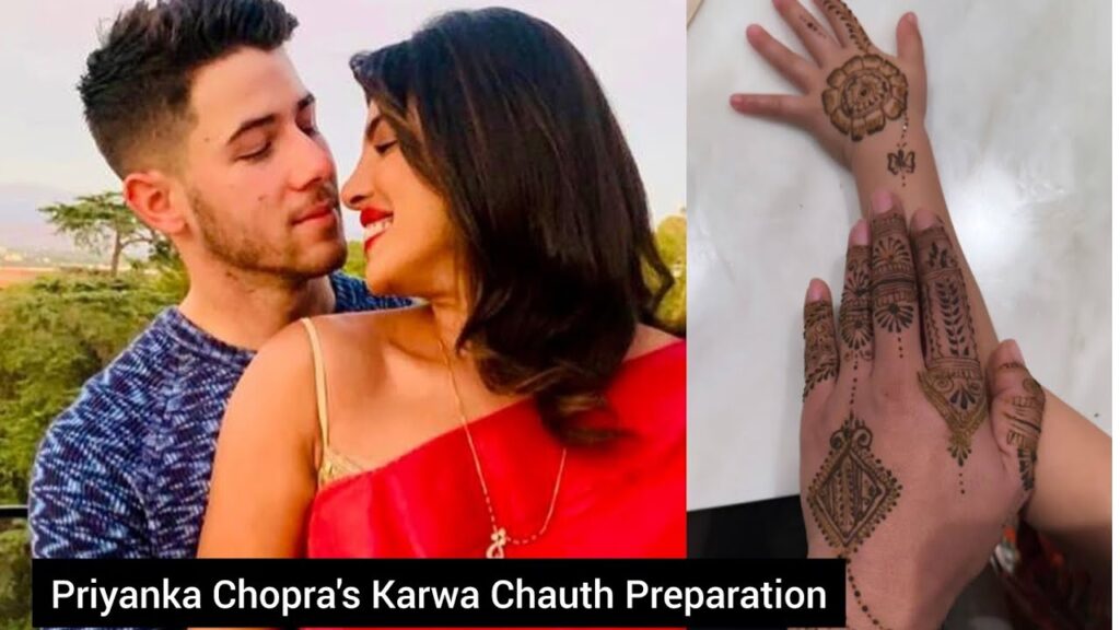 Priyanka Chopra Jonas Begins Karwa Chauth Rituals | Priyanka Chopra
