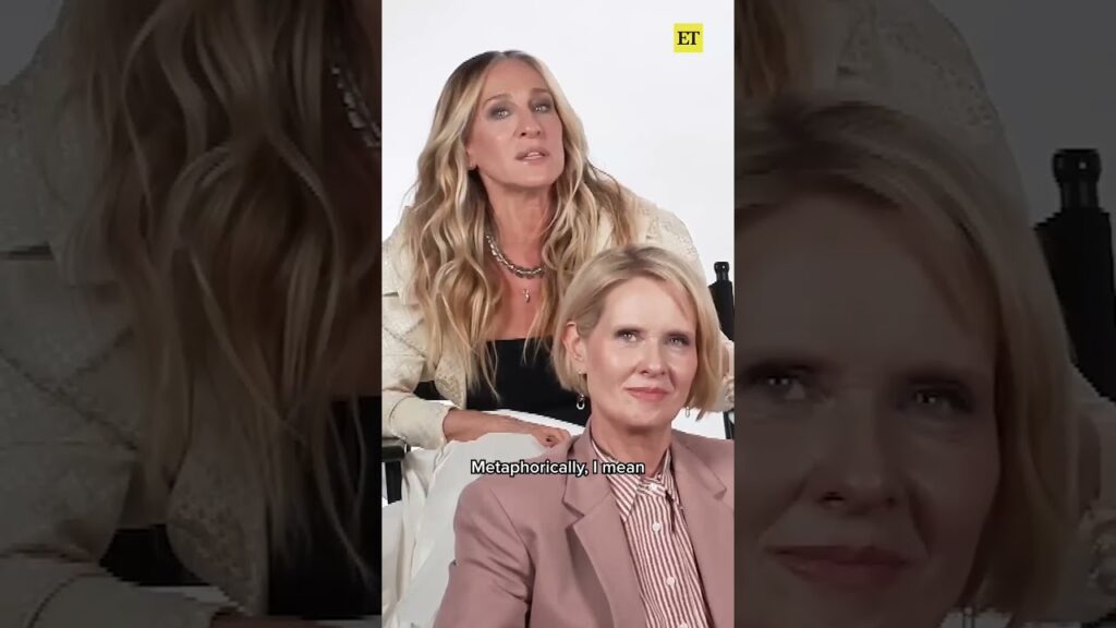 Sarah Jessica Parker on Jenna Ortega Wearing Carrie’s ‘Sex and The City’ Newspaper Dress #satc Sarah Jessica Parker on Jenna Ortega Wearing Carrie’s ‘Sex and The City’ Newspaper Dress #satc