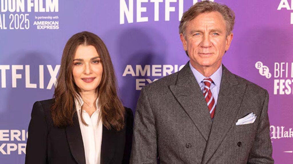 Daniel Craig & Rachel Weisz RARE Red Carpet Appearance!