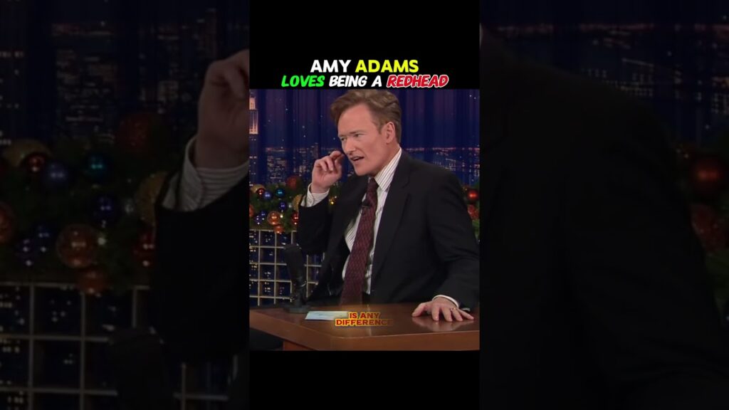 Amy Adams loves being a redhead#funny#talkshow#dialogue#interview #comedy #fallontonight