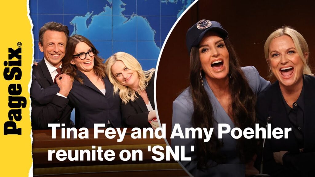 Tina Fey and Amy Poehler reunite on 'SNL' — Pam Bondi reacts
