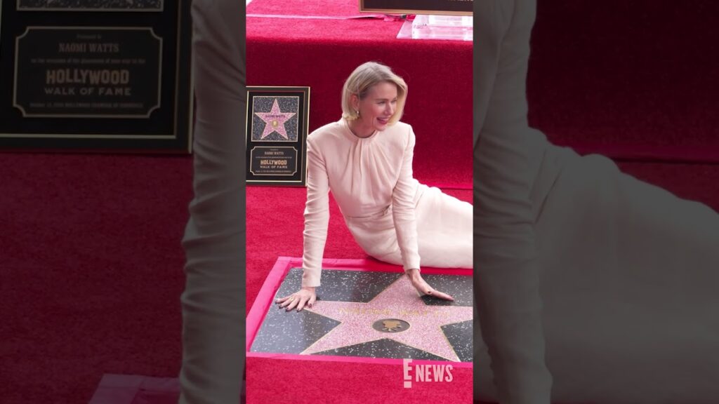 We just adore Naomi Watts. 🥹❤️ She is honored with a star on the Hollywood Walk Of Fame.