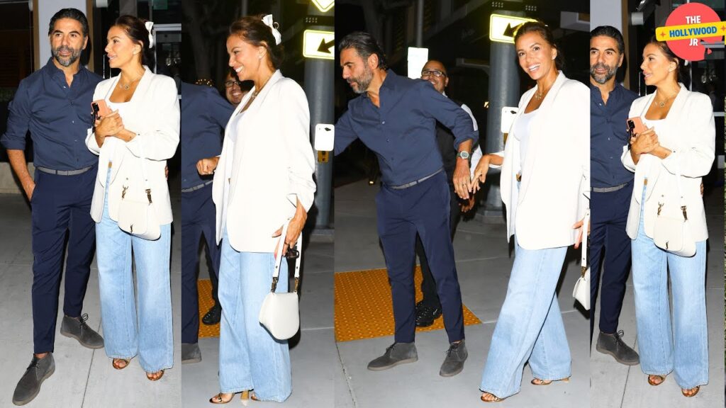 EVA LONGORIA AND HER HUSBAND JOSÉ BASTÓN WERE SEEN LEAVING MAREA RESTAURANT IN BEVERLY HILLS!!!