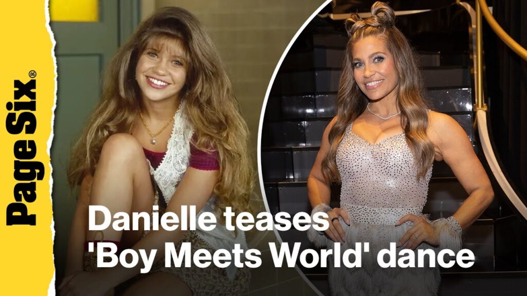 Danielle Fishel teases 'Boy Meets World' tribute dance on 'DWTS' dedication night