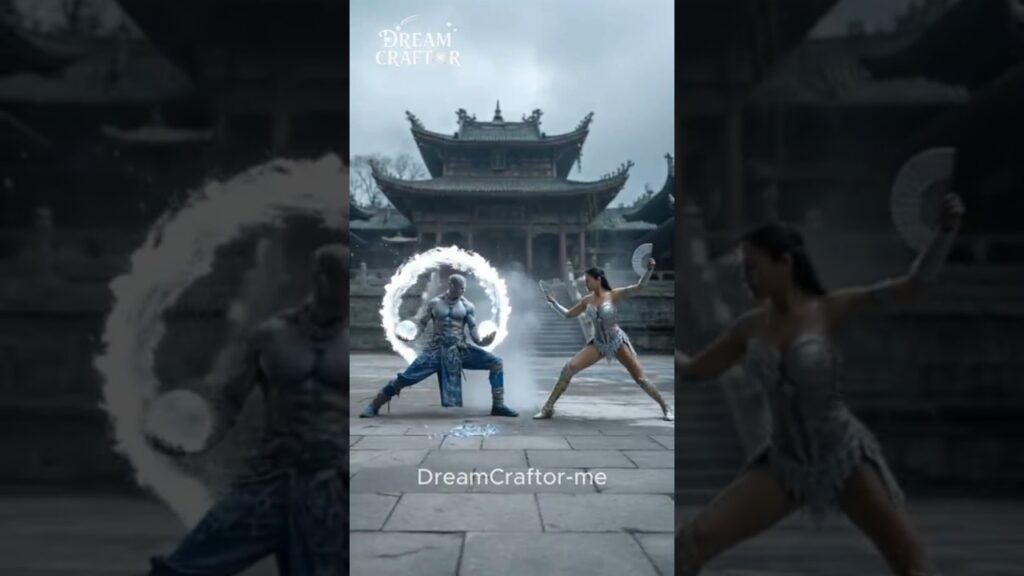 Mortal Kombat AI Transformation: Epic Showdown of Ice and Steel Cinematic Battle!