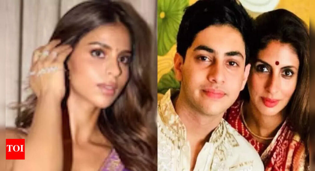 Suhana Khan and Agastya Nanda groove to Aishwarya Rai’s ‘Kajra Re’ at Manish Malhotra’s Diwali bash, Shweta Bachchan joins the dance floor | Hindi Movie News Suhana Khan and Agastya Nanda groove to Aishwarya Rai's ‘Kajra Re’ at Manish Malhotra’s Diwali bash, Shweta Bachchan joins the dance floor | Hindi Movie News