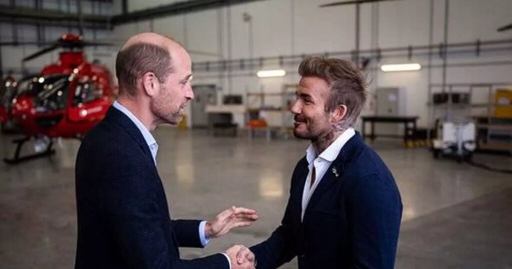 ‘Huge royalist’ David Beckham subtle gesture shows support for Prince William on Netflix The Mirror US