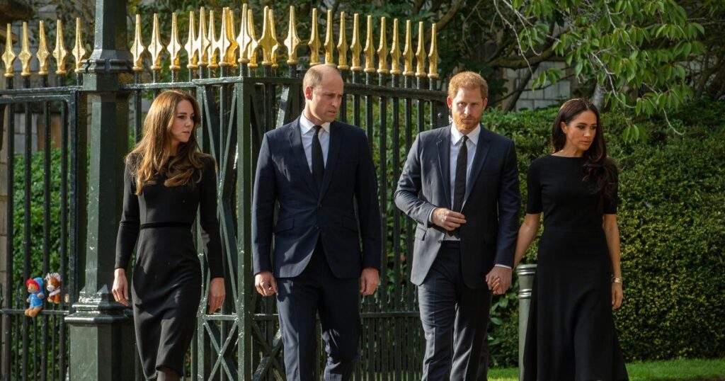 Prince William showed ‘molten anger’ towards Meghan Markle claims with seven-word response Daily Mirror