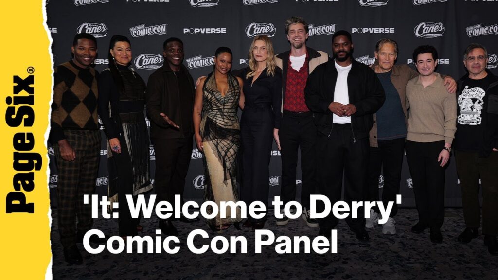 'IT: Welcome to Derry' cast and creators tease Pennywise prequel series ahead of debut at NYCC 2025