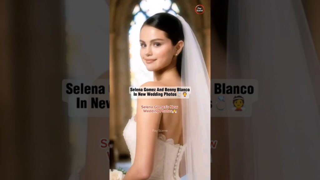 Selena Gomez's New Wedding Photos👰#selenagomez #wedding #shorts #fyp #viralshorts