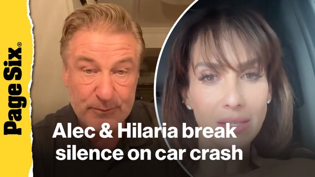 Alec and Hilaria Baldwin speak out after actor crashes car into tree Alec and Hilaria Baldwin speak out after actor crashes car into tree