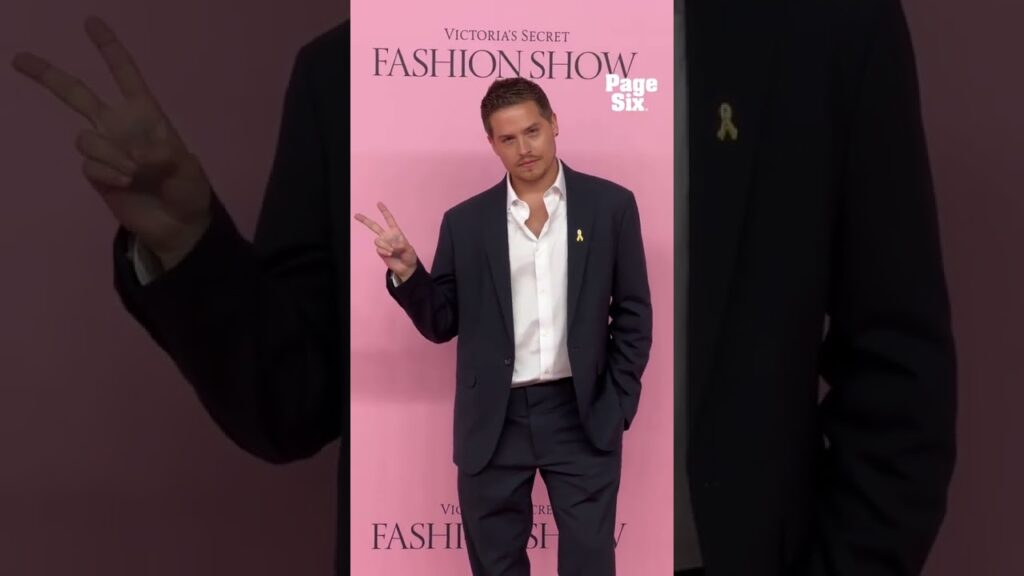 Dylan Sprouse is at the 2025 Victoria’s Secret Fashion Show pink carpet #shorts Dylan Sprouse is at the 2025 Victoria's Secret Fashion Show pink carpet #shorts