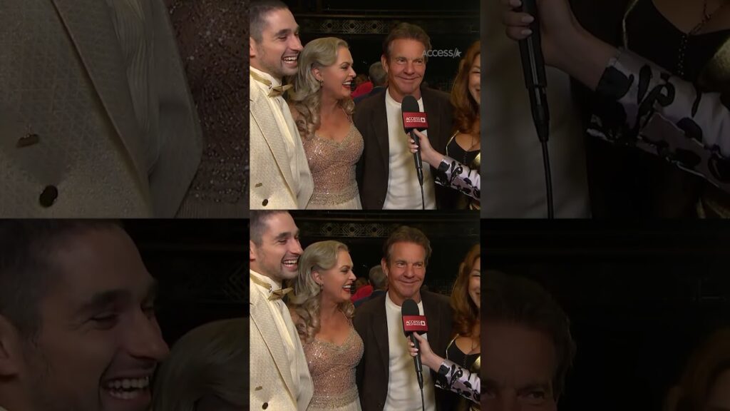 Dennis Quaid Has ‘Parent Trap’ Reunion At ‘DWTS’ Dedication Night