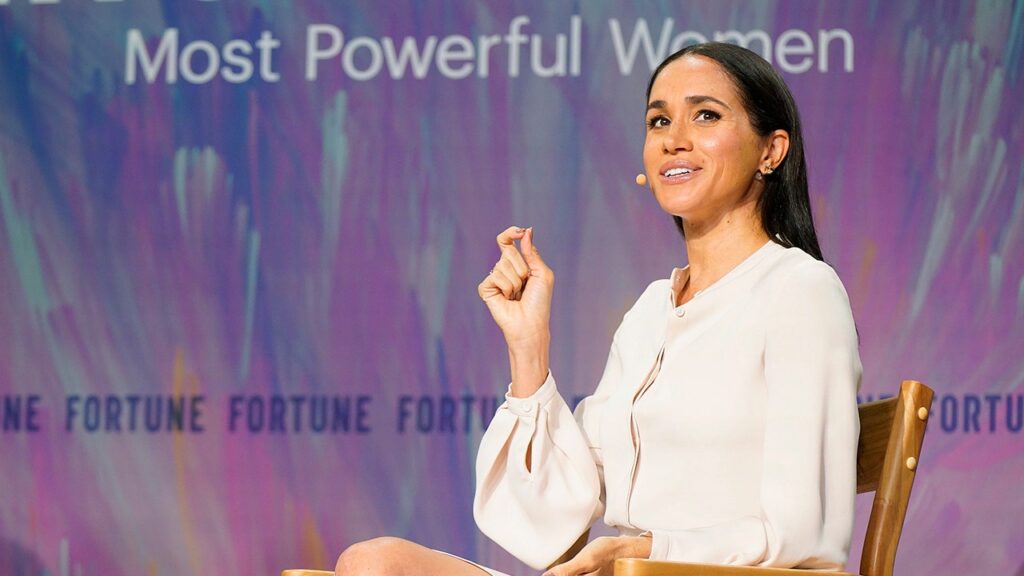 Meghan Markle discusses royal exit at summit with 'less than subtle jabs': expert