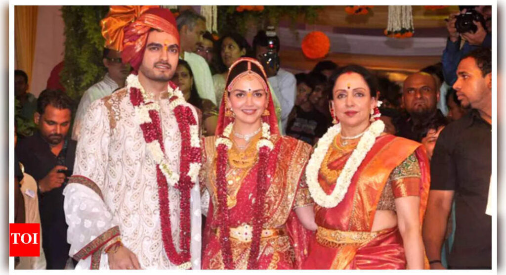 'You shine brighter...': Esha Deol's ex-husband Bharat Takhtani wishes 'Mamma' Hema Malini on her birthday | Hindi Movie News