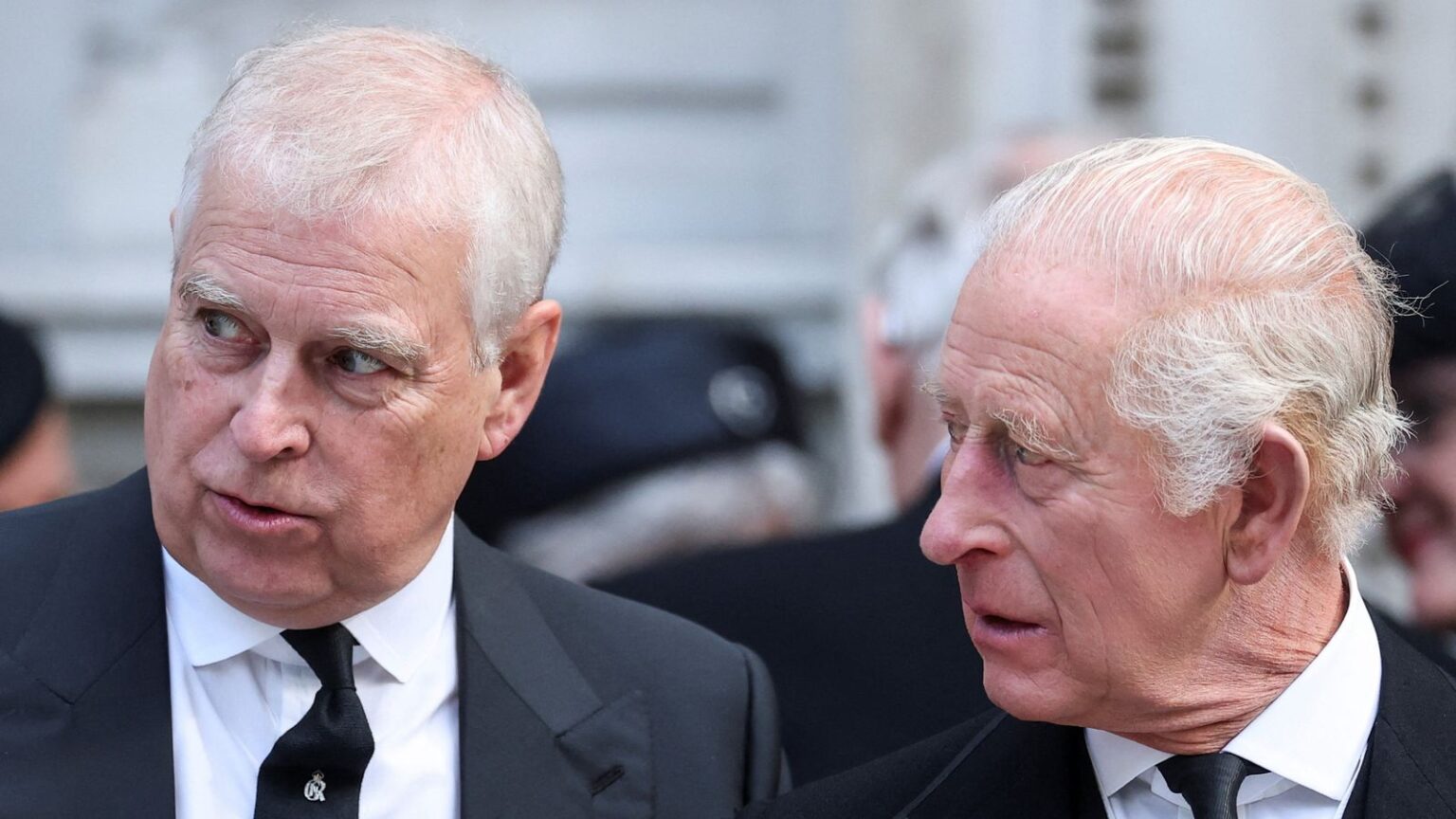 Prince Andrew made the decision to give up his titles in close consultation with King Charles, it is understood. Pic: Reuters