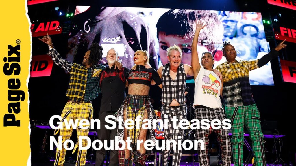 Gwen Stefani teases No Doubt reunion in Las Vegas