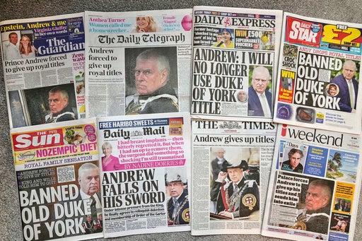 A look at Prince Andrew’s antics and scandals that have tried royal patience for decades A look at Prince Andrew's antics and scandals that have tried royal patience for decades