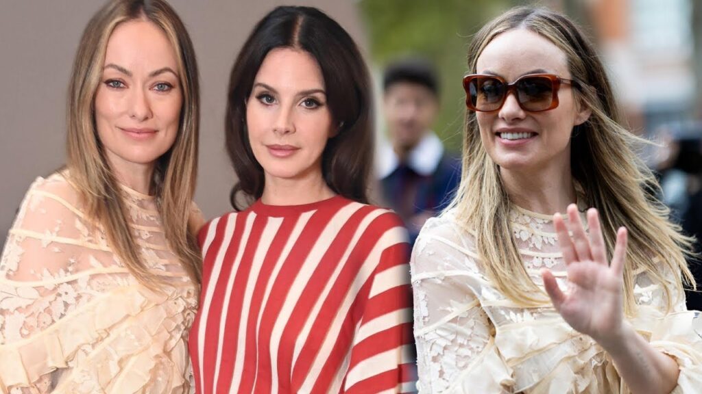 Olivia Wilde attends the Zimmermann show during Paris Fashion Week