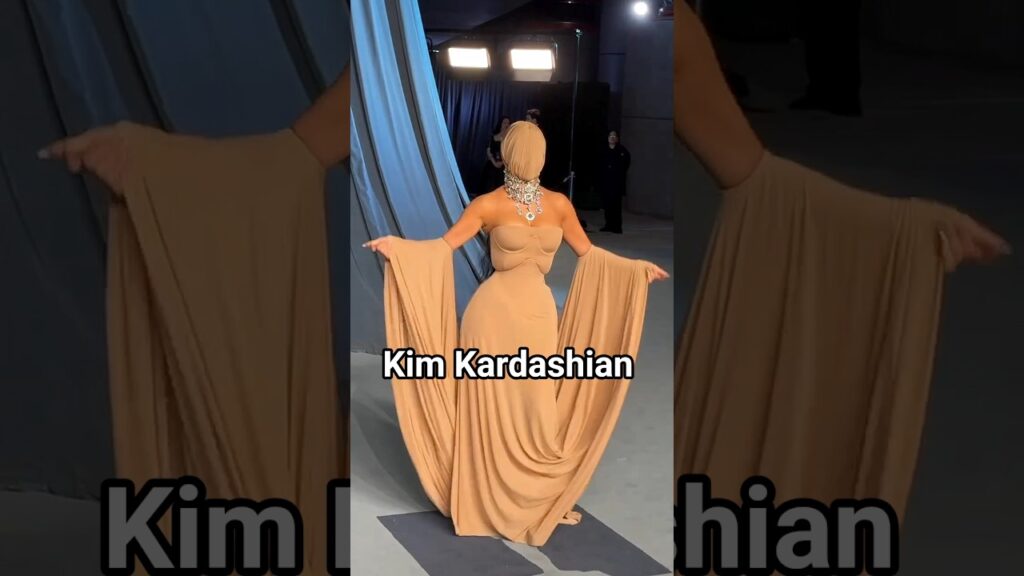 Kim Kardashian's Face-Covering Margiela Moment at Academy Museum Gala #kimkardashian
