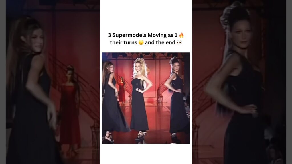 The 90s: when supermodels ruled the runway π« vid credit: unknown The 90s: when supermodels ruled the runway π« vid credit: unknown