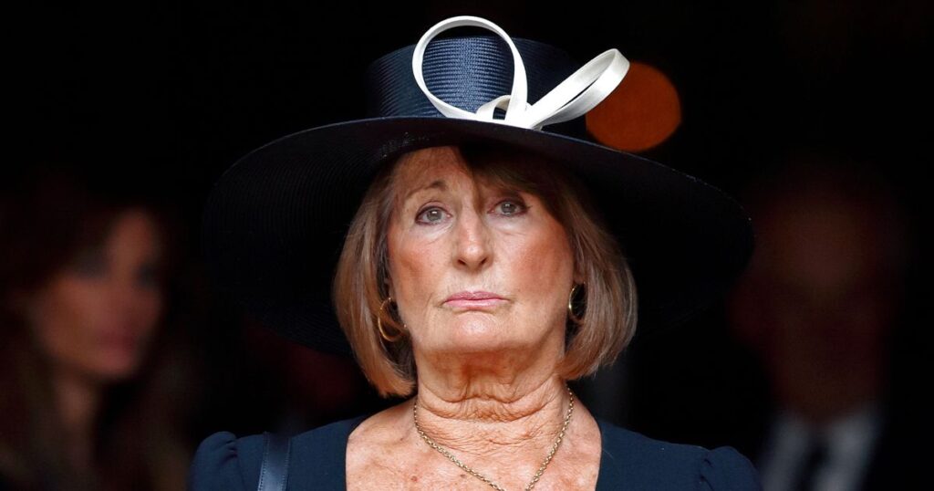 BBC News viewers spot awkward tribute blunder over Lady Annabel Goldsmith death Daily Mirror