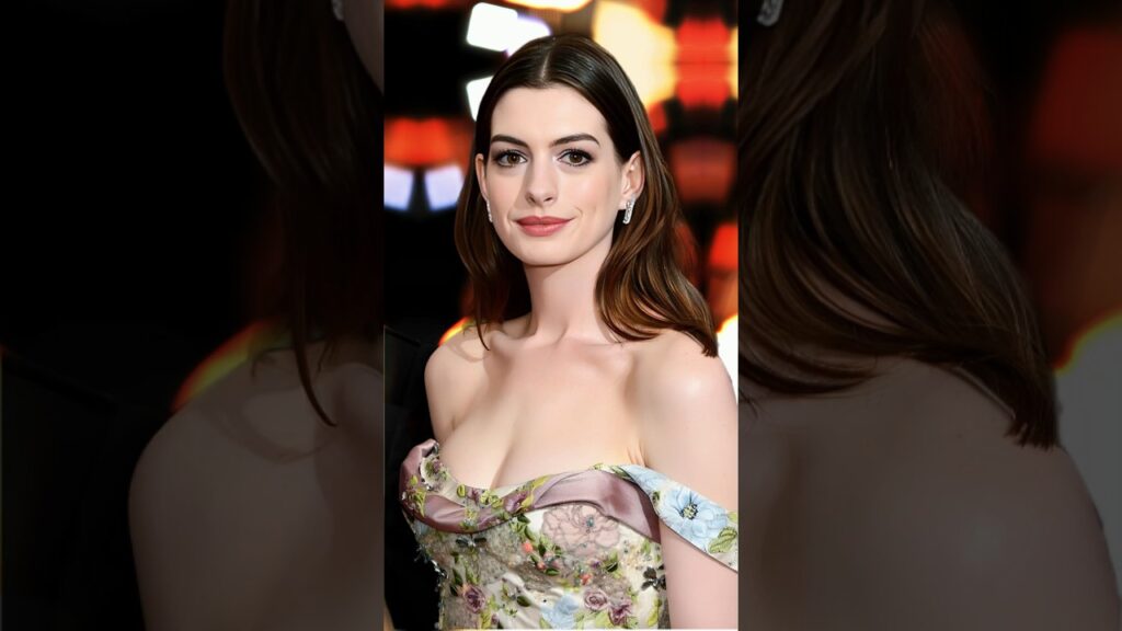 Anne Hathaway – From Almost a Nun to an Oscar Winner 🎭✨ #AnneHathaway #HollywoodStar #shorts