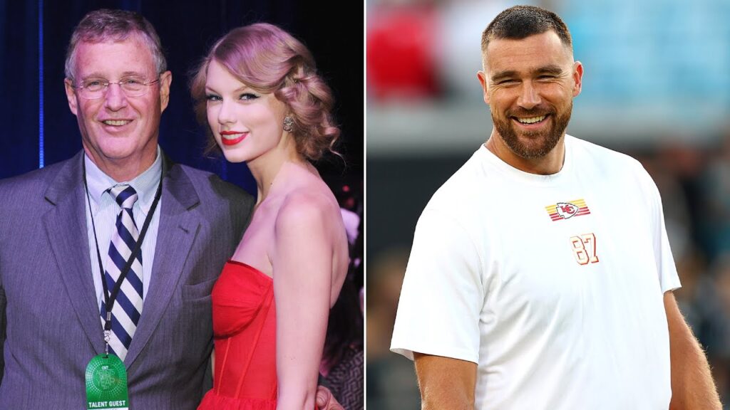 Taylor Swift & Dad Scott Swift Support Travis Kelce at Chiefs Game Taylor Swift & Dad Scott Swift Support Travis Kelce at Chiefs Game