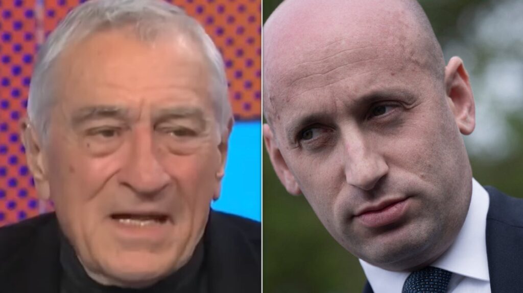 Robert De Niro Rails Calls Out ‘Nazi’ Stephen Miller In Heated Rant Robert De Niro Rails Calls Out 'Nazi' Stephen Miller In Heated Rant