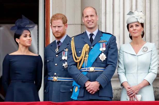 Prince William, Kate Middleton, Prince Harry, Meghan Markle