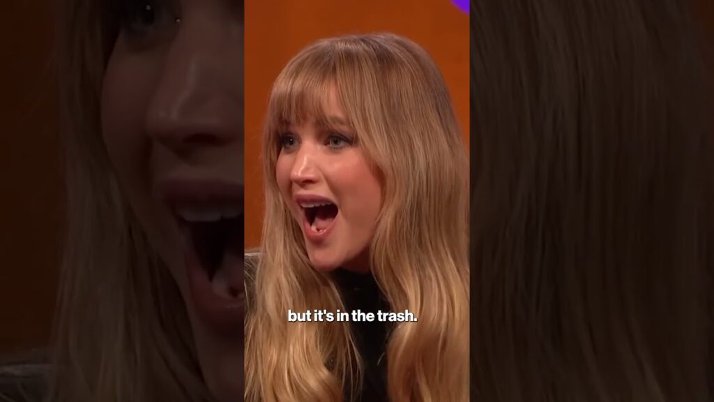 Jennifer Lawrence once fed Robert Pattinson food from her trash #shorts